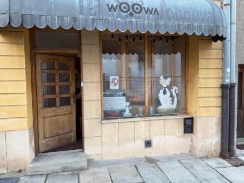 Vchod do naší masérny